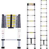 Escalera telescópica multiusos de aluminio portátil Escalera plegable y extensible EN131 y normas CE(3.2M)